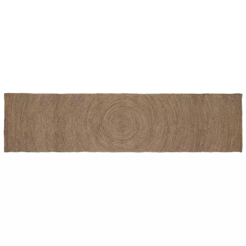  Szőnyeg Szürke 80 x 400 cm Juta