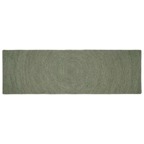  Területszőnyegek Olajzöld 80 x 250 cm Juta