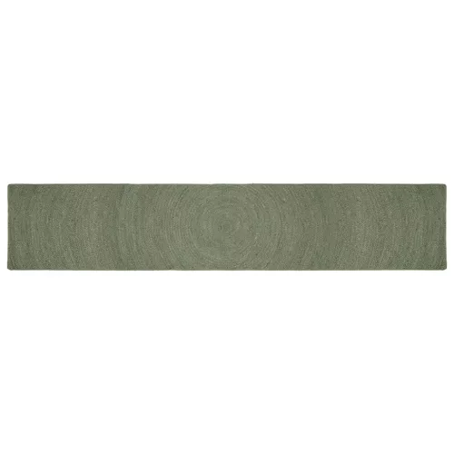  Területszőnyegek Olajzöld 80 x 400 cm Juta