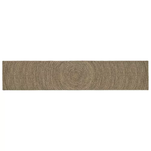  Területszőnyegek Természetes és Fekete 60 x 400 cm Juta