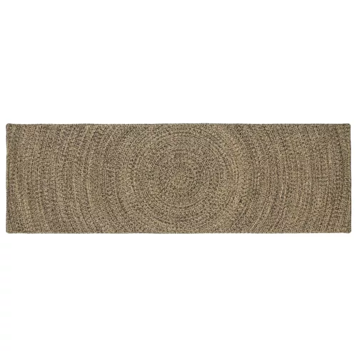  Területszőnyegek Természetes és Fekete 80 x 300 cm Juta
