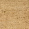  Szőnyeg Természetes és fekete 300 x 300 cm Juta