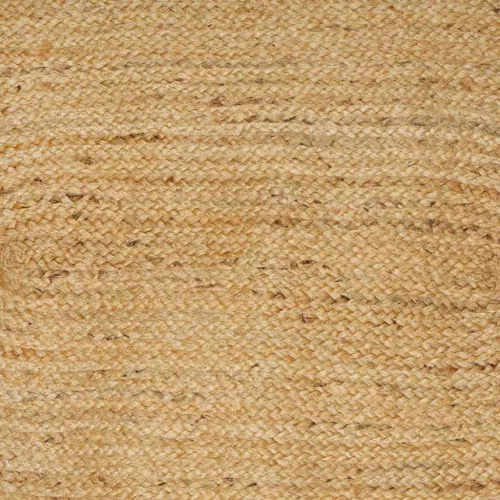  Szőnyeg Természetes és fekete 300 x 300 cm Juta