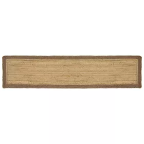    Területszőnyegek Természetes és szürke 60 x 250 cm Juta