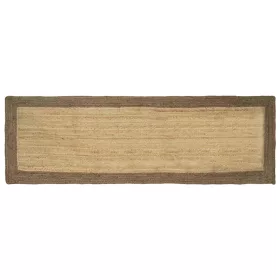    Területszőnyegek Természetes és szürke 80 x 250 cm Juta
