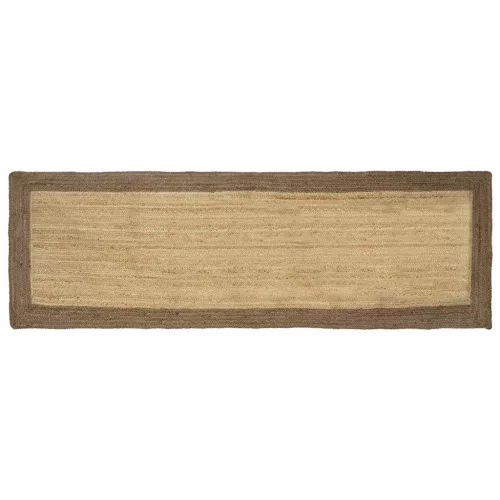  Területszőnyegek Természetes és szürke 80 x 300 cm Juta
