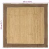  Területszőnyegek Természetes és szürke 200 x 200 cm Juta
