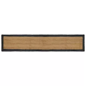    Területszőnyegek Természetes és Sötétszürke 60 x 400 cm Juta