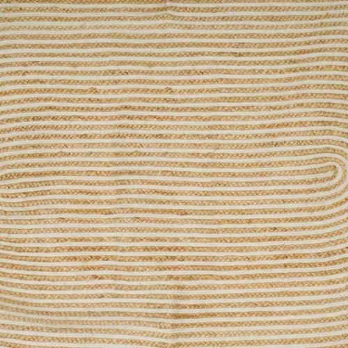  Szőnyeg Természetes és Fehér 152 x 245 cm Juta