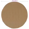  Szőnyeg Természetes Ø 210 cm Juta