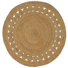  Szőnyeg Természetes Ø 120 cm Juta
