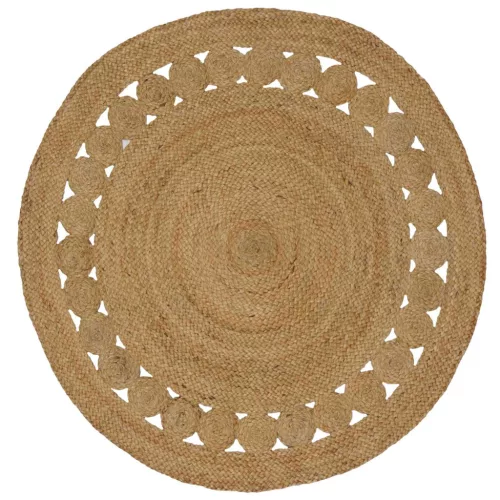  Szőnyeg Természetes Ø 120 cm Juta
