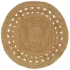  Szőnyeg Természetes Ø 150 cm Juta