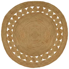  Szőnyeg Természetes Ø 240 cm Juta