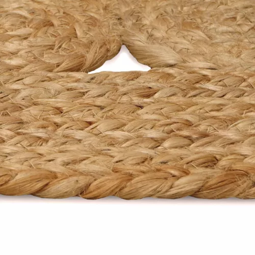 Szőnyeg Természetes Ø 90 cm Juta