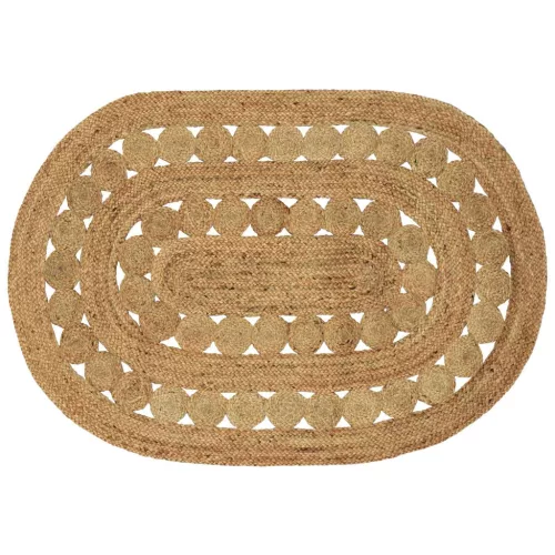  Szőnyeg Barna 100 x 152 cm Juta