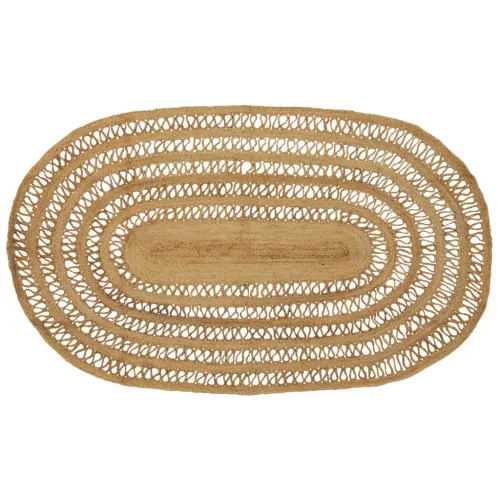  Szőnyeg Barna 152 x 245 cm Juta