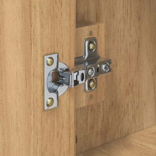  Fürdőszobai faliszekrény polcokkal Faggyú barna 60 x 40 x 80 cm