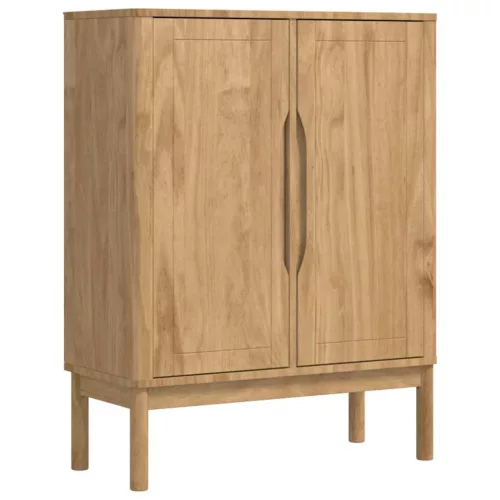  Széf Faggyú barna 70 x 30 x 70,5 cm Tömör fenyőfa