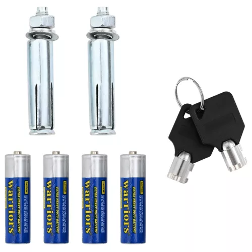  Elektronikus Digitális Széf Sötétszürke 23x17x17 cm Acél