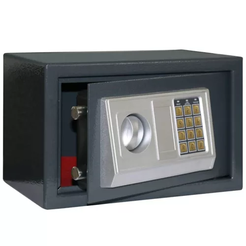  Digitális Széf zárral Sötétszürke 31 x 20 x 20 cm Acél