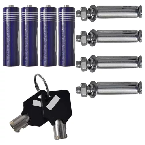  Digitális Széf zárral Sötétszürke 31 x 20 x 20 cm Acél