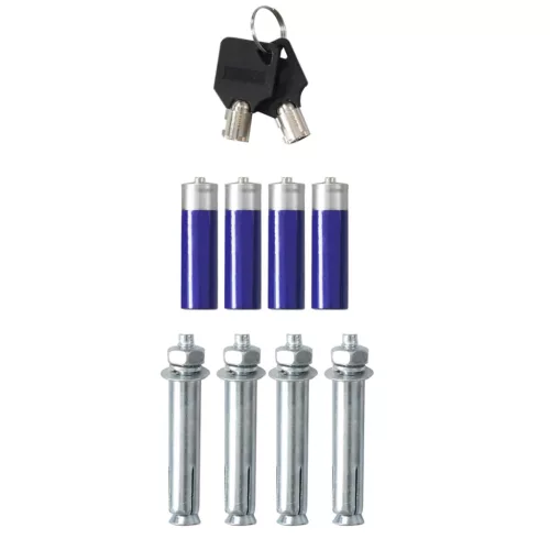  Elektronikus Digitális Széf Polccal Sötétszürke 40x35x60 cm Acél