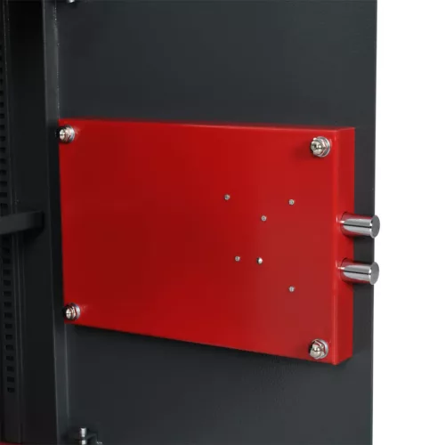  Zárható doboz Tompa szürke 31x35x50 cm Acél