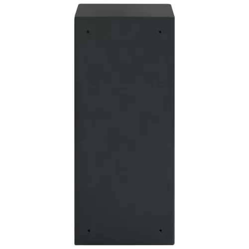  Elektronikus Digitális Széf Sötétszürke 35x31x80 cm Acél