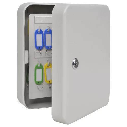  Kulcstartó Szekrény Krém Fém Közepes Zárak Kulcstartó Szekrény