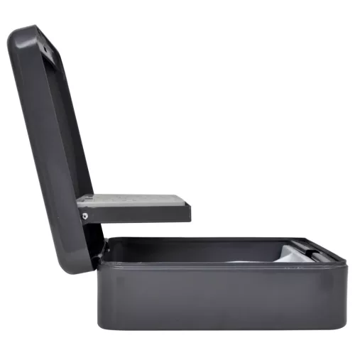  Biztonsági Tárolódoboz Sötétszürke Acél Közepes