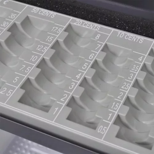  Biztonsági Tárolódoboz Sötétszürke Acél Közepes