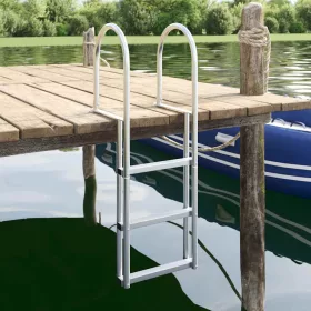  Dokklétra Ezüst 45 x 11.5 x 134 cm Alumínium