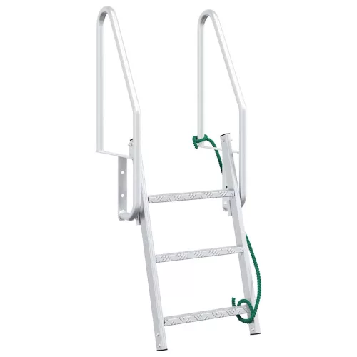  Dokklétra Egyéb Ezüst 58 x 77 x 144 cm Alumínium