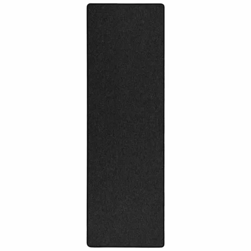  Szőnyeg futó Antracit 80 x 500 cm 100% Polipropilén