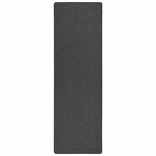  Szőnyeg futó Sötétszürke 100 x 250 cm 100% Polipropilén