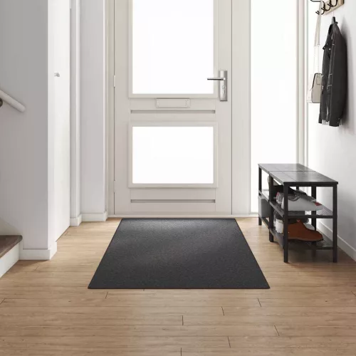  Szőnyeg futó Sötétszürke 100 x 300 cm 100% Polipropilén