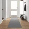  Szőnyeg futó Világosszürke 80 x 500 cm 100% Polipropilén