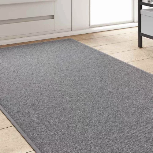  Szőnyeg futó Világosszürke 80 x 500 cm 100% Polipropilén