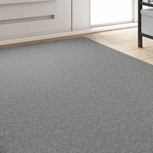  Szőnyeg futó Világosszürke 100 x 250 cm 100% Polipropilén