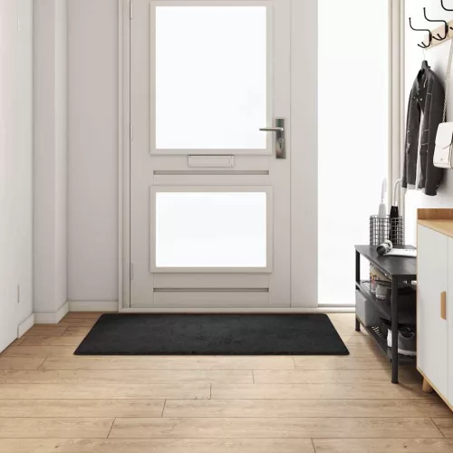  Szőnyeg futó Fekete 80 x 150 cm 100% Polipropilén Tuftr