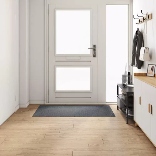  Szőnyeg futó Szürke 80 x 150 cm szövet