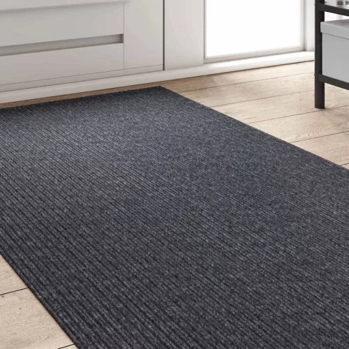  Szőnyeg futó Szürke 80 x 250 cm szövet