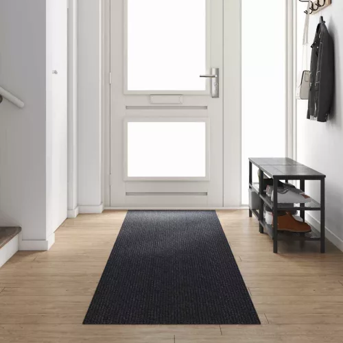  Szőnyeg futó Antracit 80 x 400 cm szövet