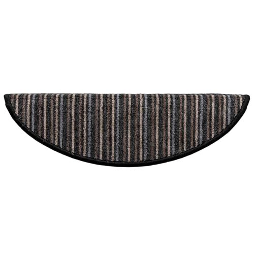  Öntapadós lépcsőszőnyegek 15 pcs Antracit 56 x 17 x 3 cm