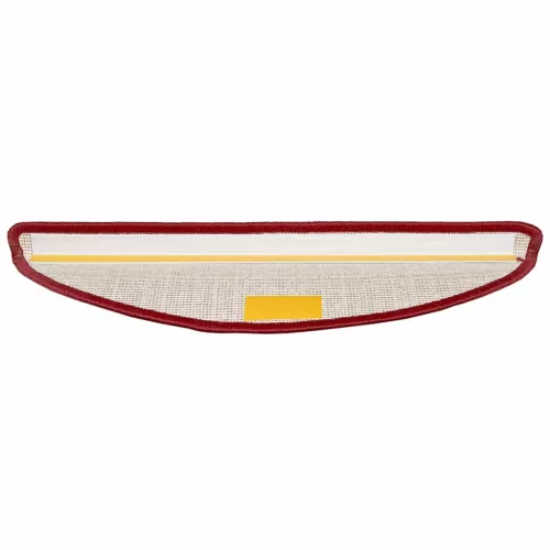  Öntapadós lépcsőszőnyegek 15 pcs Piros 56 x 17 x 3 cm
