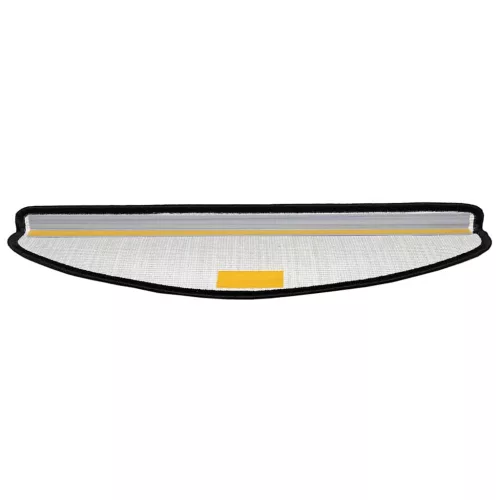  Öntapadós lépcsőszőnyegek 15 pcs Antracit 65 x 21 x 4 cm