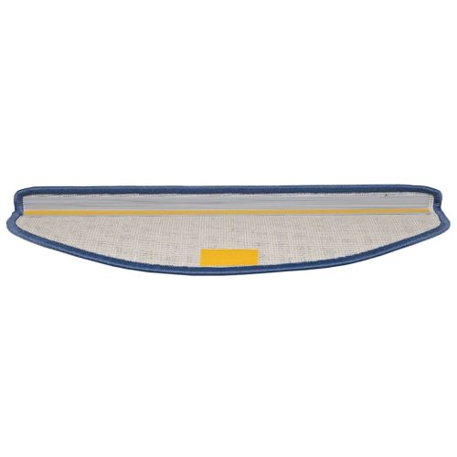  Öntapadós lépcsőszőnyegek 15 pcs Kék 65 x 21 x 4 cm