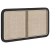  Fejtámla fejtámlával Fekete 100 x 55 x 3 cm Rattan