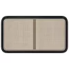  Fejtámla fejtámlával Fekete 100 x 55 x 3 cm Rattan